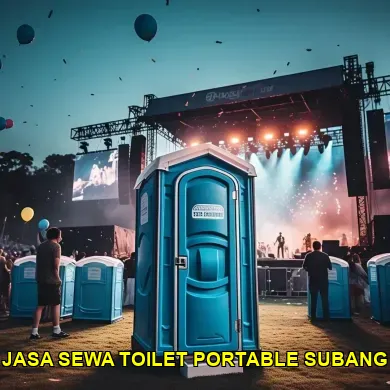 jasa sewa toilet portable subang